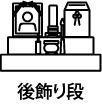 後飾り段